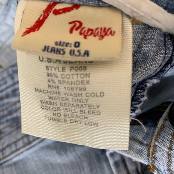 PAPAYA low rise jean - Picture 13 of 14